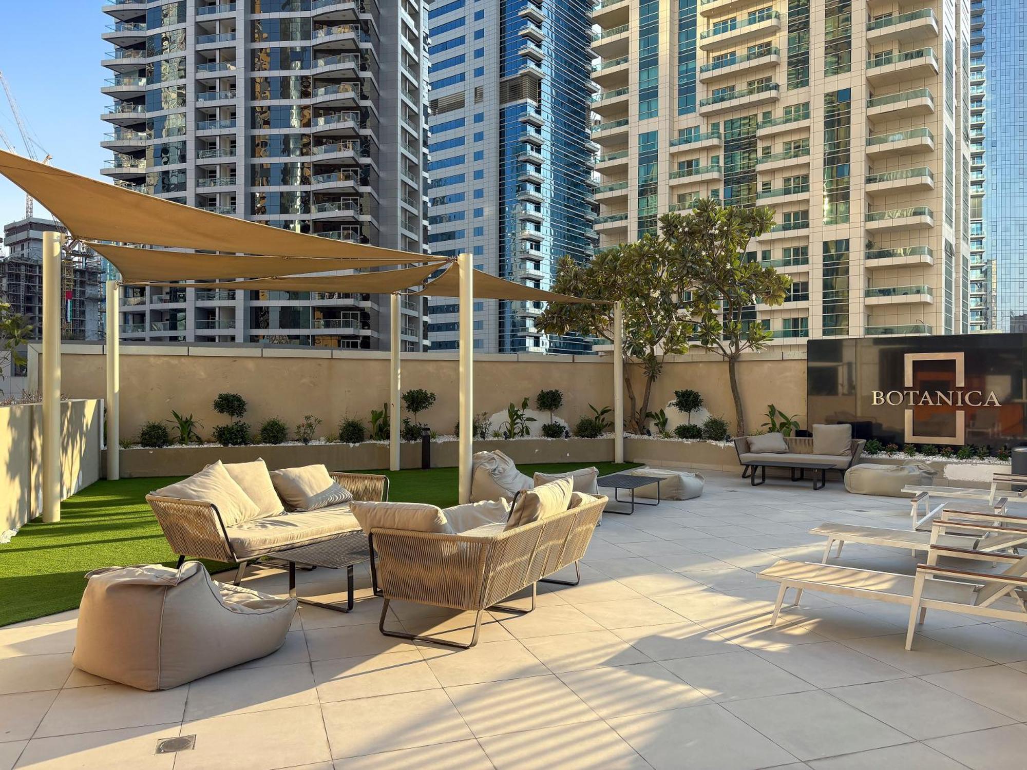 Ferienwohnung Spacious 1Br Botanica Towers, Dubai Marina Exterior foto