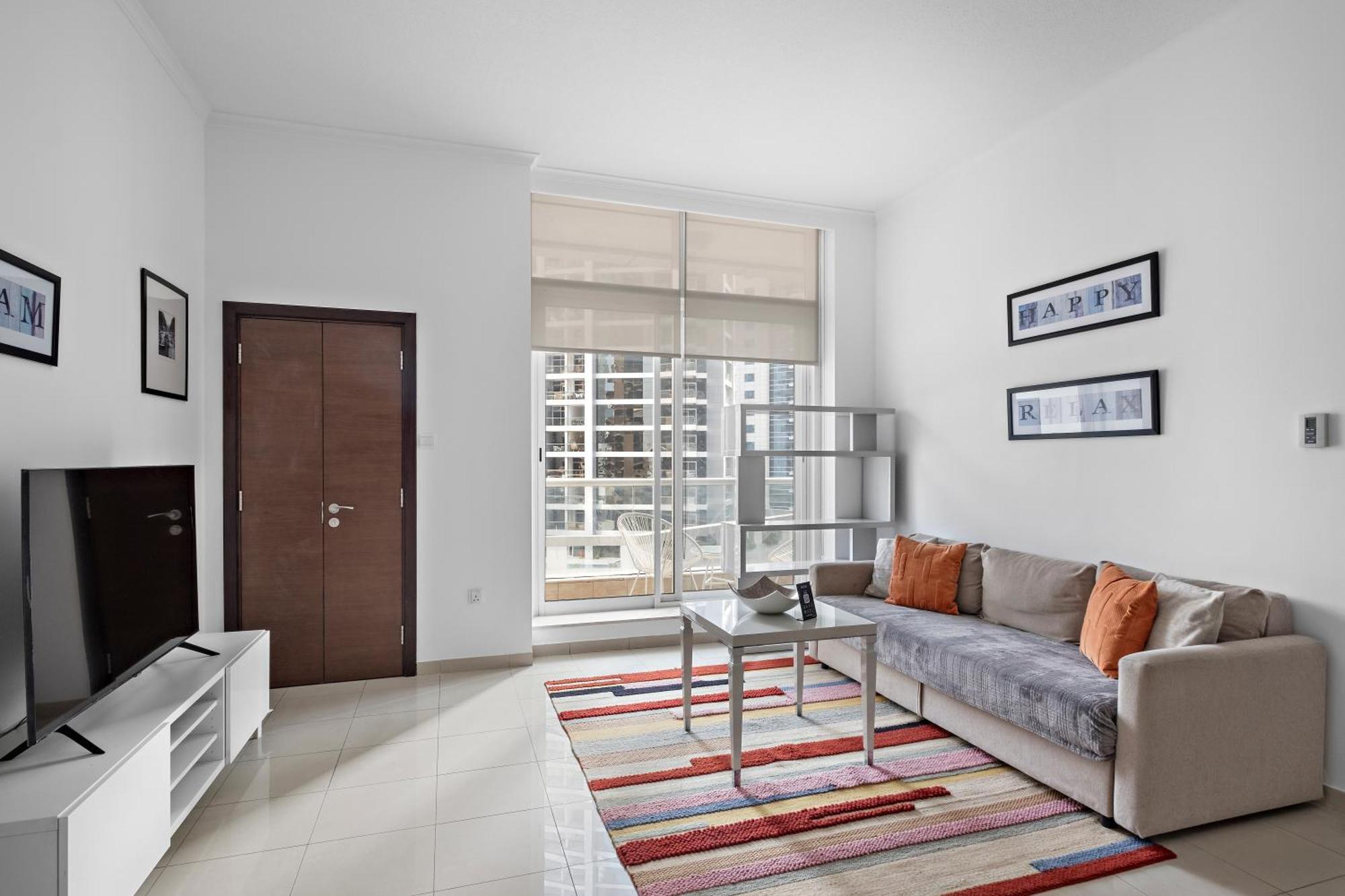 Ferienwohnung Spacious 1Br Botanica Towers, Dubai Marina Exterior foto